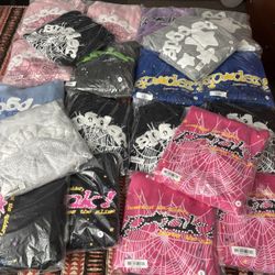 Brand New Spider Hoodies