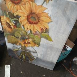 Sunflower painting nice size