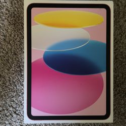 iPad 10th Gen Pink Color 