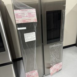 New Smart Hub Tablet Fridge Stainless Steel 1 Year Warranty 