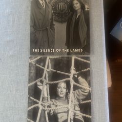Silence of the Lambs 11x14 Lobby Cards 1990 Jodie Foster 2pc Orion Pictures