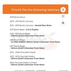 Rotors and Brake Pads for sale (NEW)