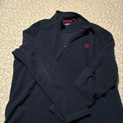 Chaps Blue Quarterzip