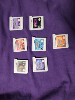 Nintendo 3DS Game Cartridge Lot of 7