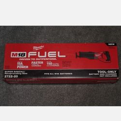 NEW Milwaukee 2722-20 M18 FUEL™ SUPER SAWZALL® Reciprocating Saw, (TOOL ONLY).