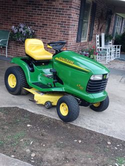 John deere 150 riding lawn mower hotsell