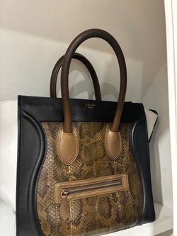 Celine Luggage Tote Mini - Python