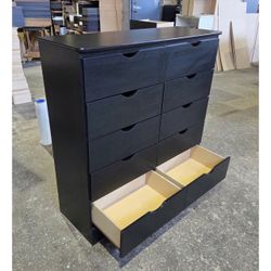 10 drawers dresser with rails / ten drawers dresser with rails