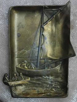 Vintage Brass Ashtray