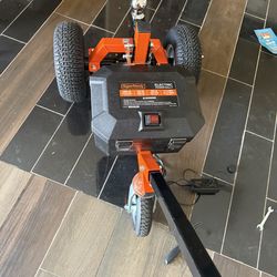 SuperHandy Electric Trailer Dolly – 2800 lbs Max Trailer Weight, 450 lbs Tongue Weight, 24V 800W Motor, Heavy Duty Jack Lever with 2" Ball Mount, 24V 