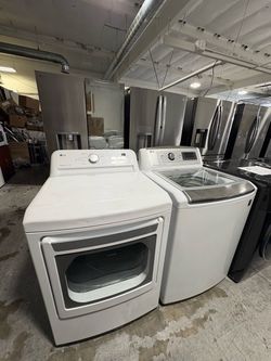 LG Top Load Washer and Dryer Set