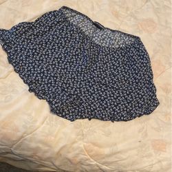 Brandy Melville, Navy Blue Cotton Shorts