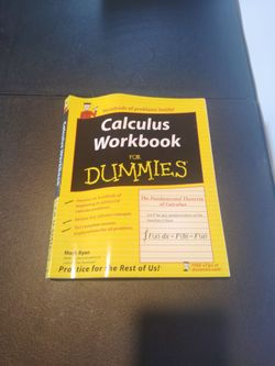 Calculus Workbook for Dummies by Mark Ryan