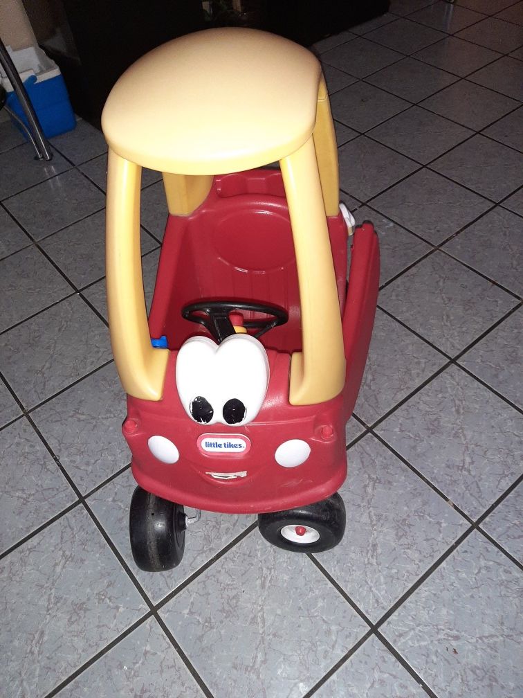 Little tikes mini coop car