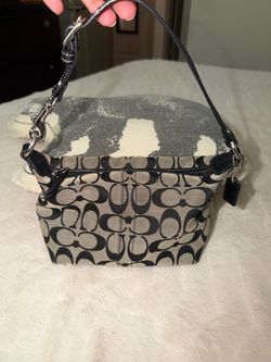 Coach jaquard Signature Canvas mini Bag