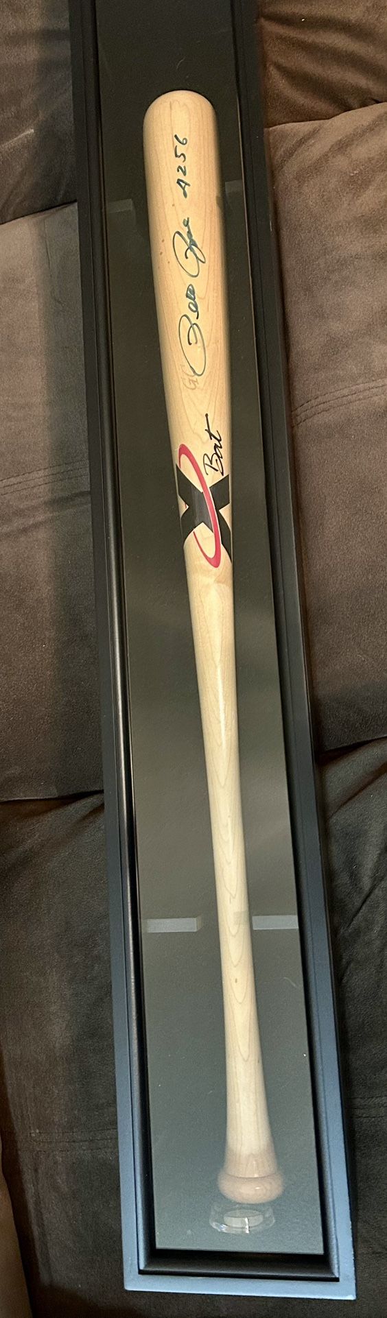 Pete Rose Autographed Bat and Display Case. Beautifully autographed, Pete Rose, baseball bat in case just in time for Christmas or that special person