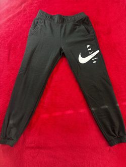 Nike Swoosh Jogger Sweatpants Black