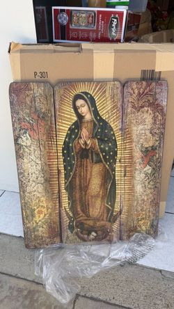 Home interiors cuadro arte   “Virgen de Guadalupe “