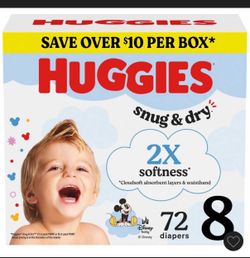 Diapers size 8