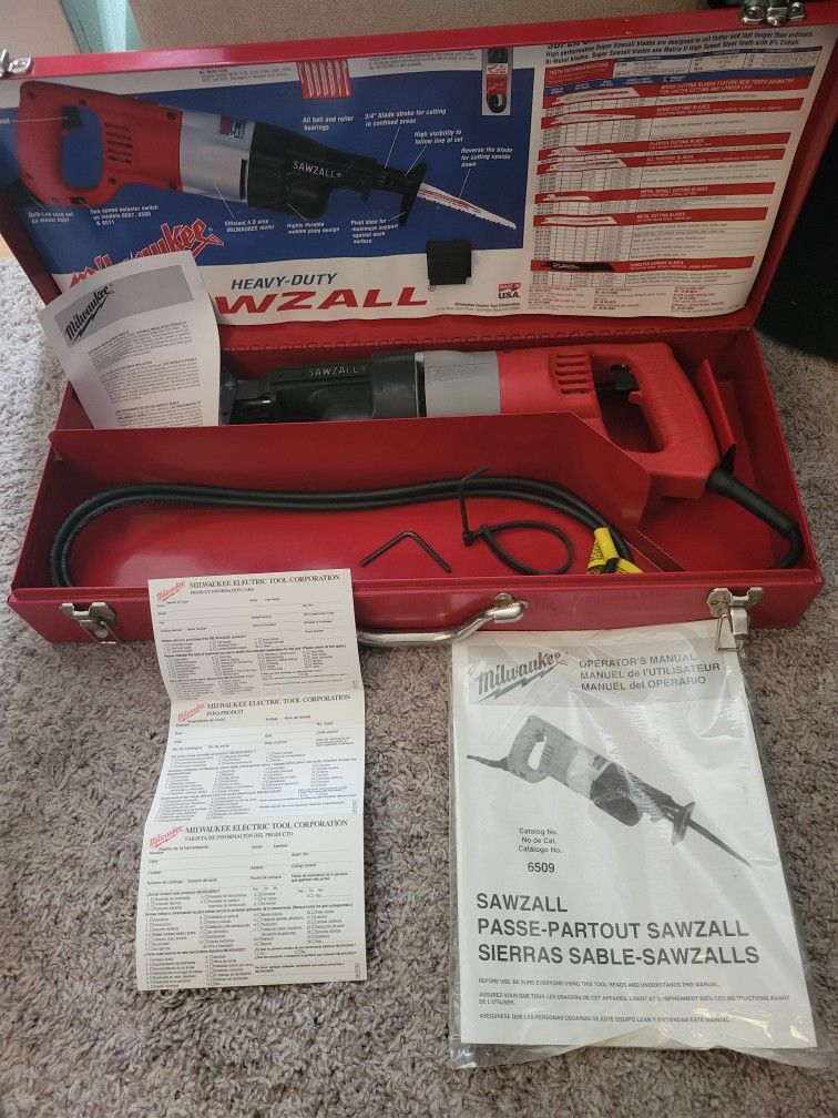 Milwaukee Heavy Duty Saw Zall