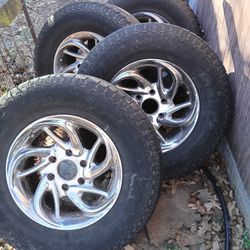 Ultra 16 In Chevy Rims 6 Lug 