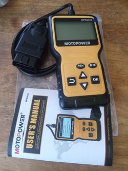 MOTOPOWER DIAGNOSTIC CAR OBD2 SCANNER CODE READER ENGINE FAULT SCANNER CAN DIAGNOST