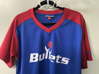 NWOT Mitchell & Ness Nostalgia Bullets Warmup Jersey Men Lg