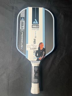 Brand New JOOLA Perseus Pro IV 16mm Pickleball Paddle - Simone Jardim Edition