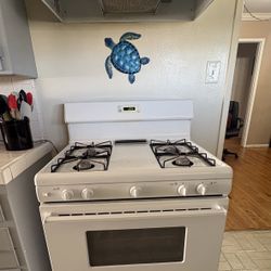 Gas stove with Range Hood