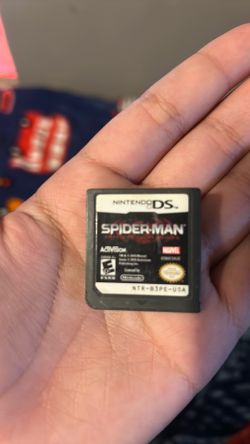 It is a Spider-Man game for a Nintendo DS It is a Spider-Man game for a Nintendo DS