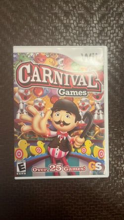 Carnival Games (Nintendo Wii) CIB COMPLETE