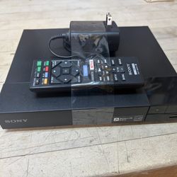 Sony Blu-ray DVD Player With Remote 