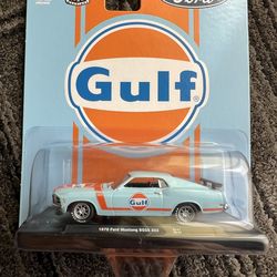 M2 Machines 1970 Ford Mustang Boss 302 – Brand New | Gulf Livery