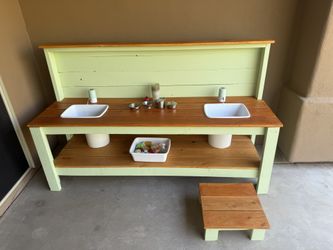 Custom Wooden Children’s Play Kitchen