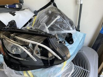 Mercedes E-Class headlights