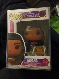 Moana Disney princess Funko pop with Pin