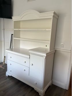 Solid wood dresser