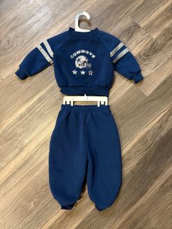 Vintage Dallas Cowboys Crewneck set Sz - 3/6 months fit