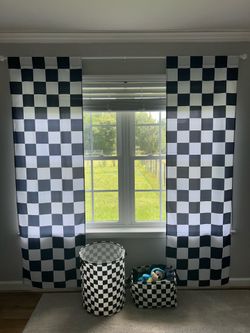 Checkered Car Theme room decor