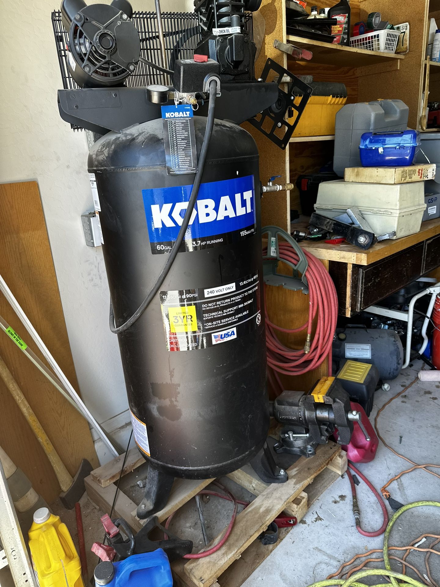Kobalt 60 Gallon Compressor