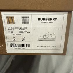 Burberry Toddler Shoes 