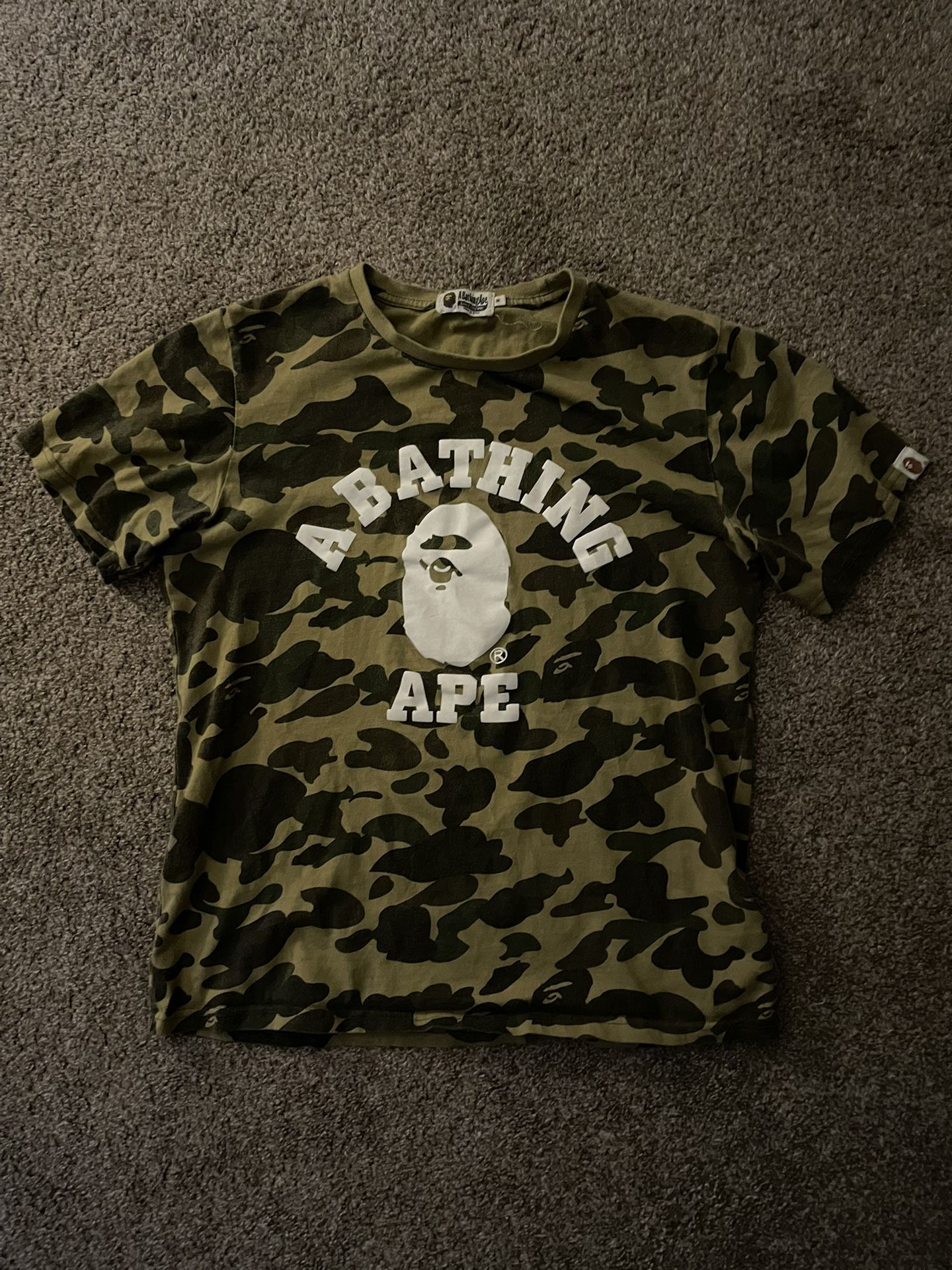 Bape Tee Shirt Green 