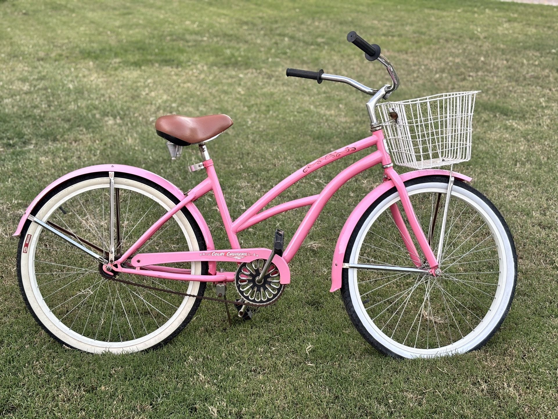 Pink Colby Cruiser Bike - Tiara Model.