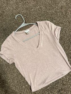 Brown crop top