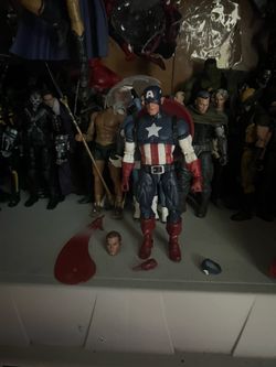 Custom Captain America Alex Ross Marvel Legends