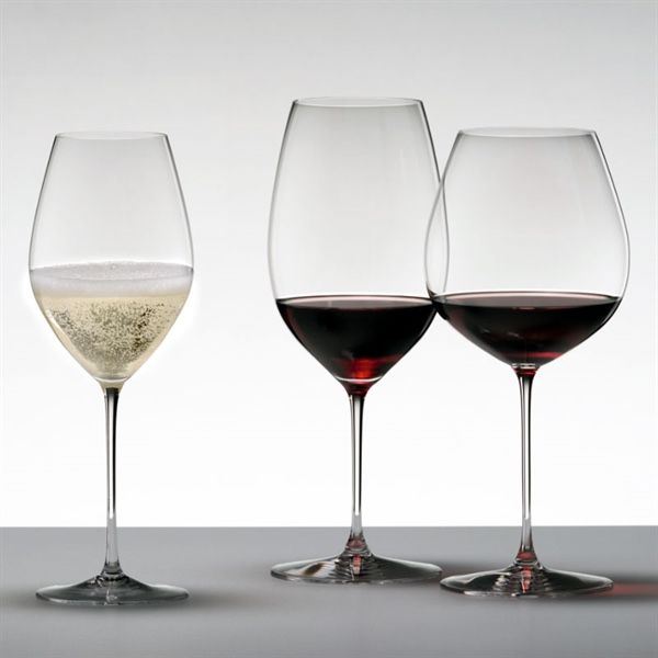 Variety Of Different Single Reidel Crystal Glasses, Mostly Red Wine - Sold Individualy