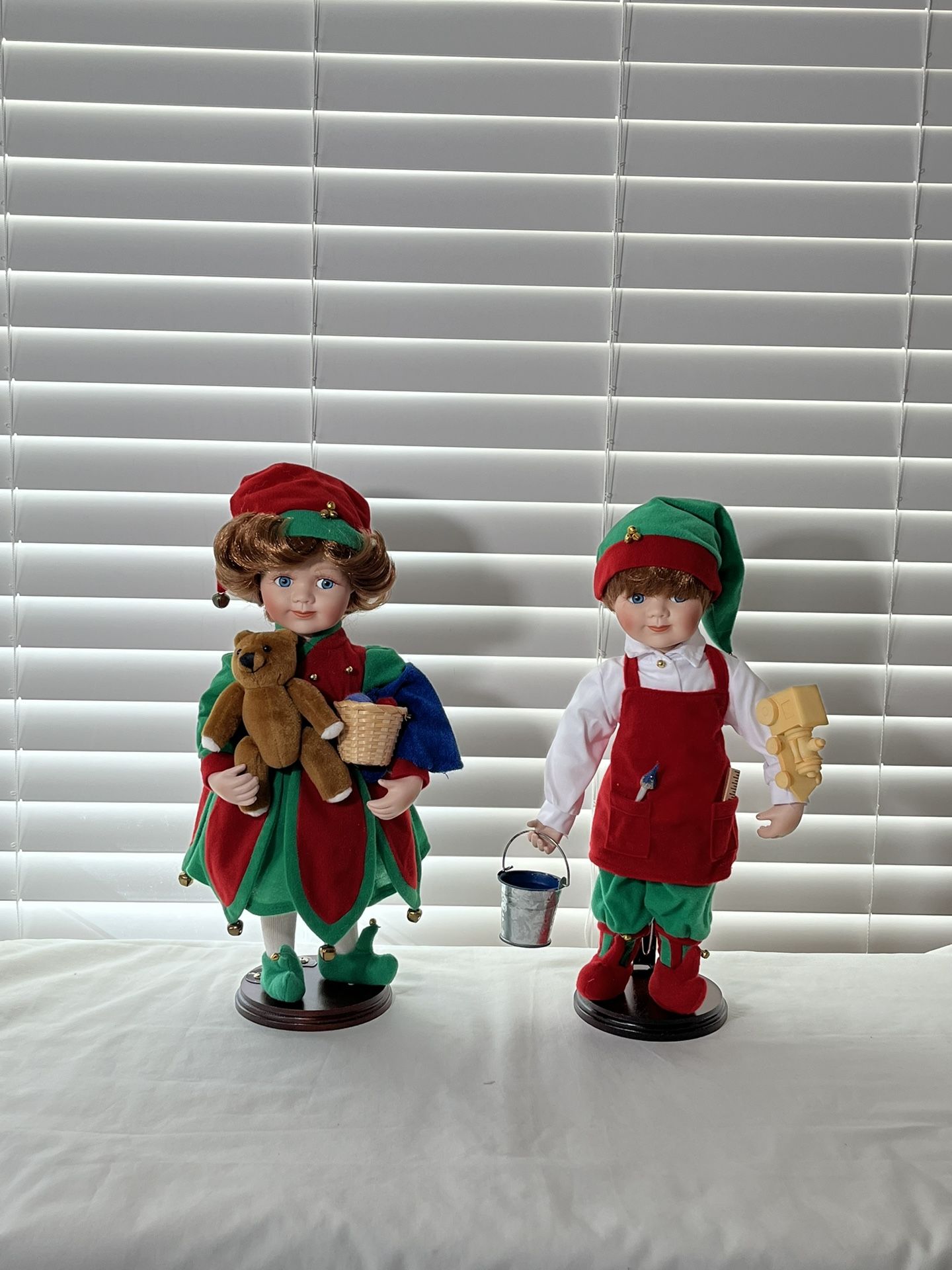 Christmas Porcelain Dolls 