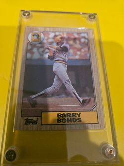Barry Bonds rookie error card $100.00 or best offer.