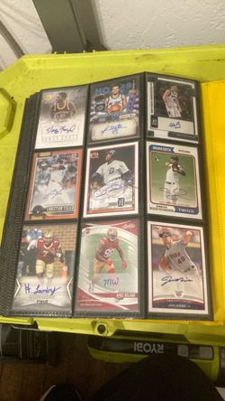 Autographed cards