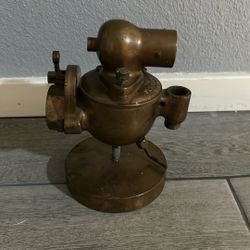 Solid Brass Schebler Carburetor  Antique 
